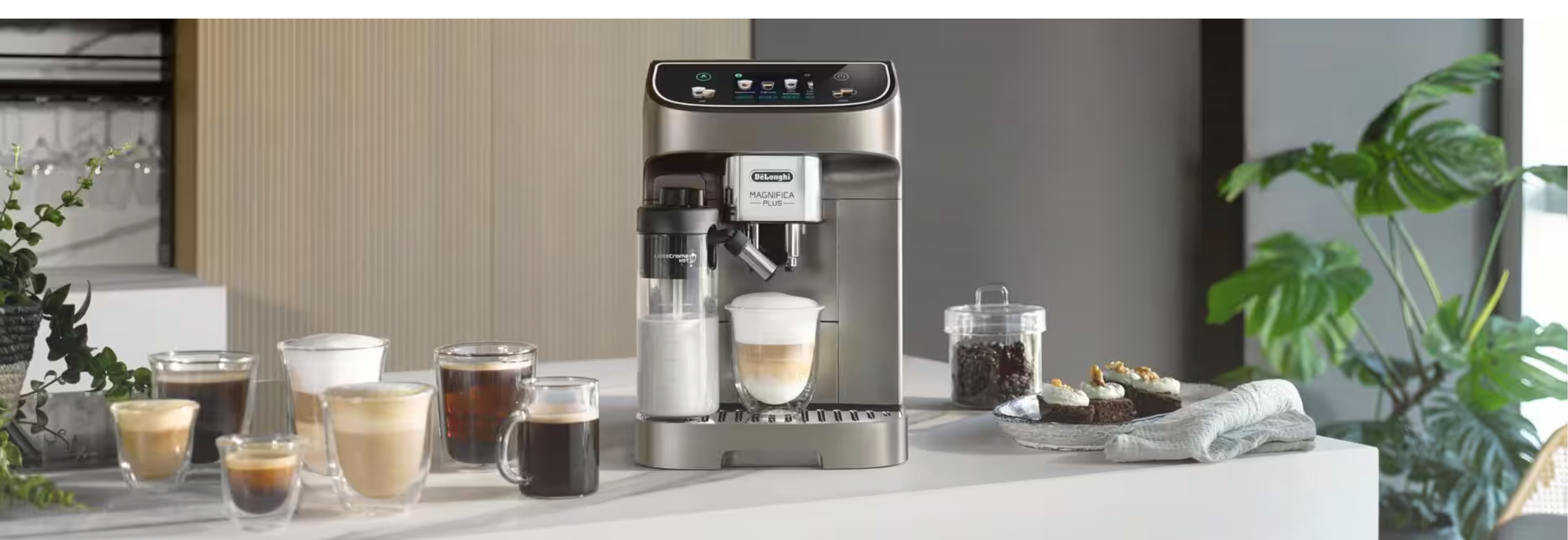 Vue d'une machine à café